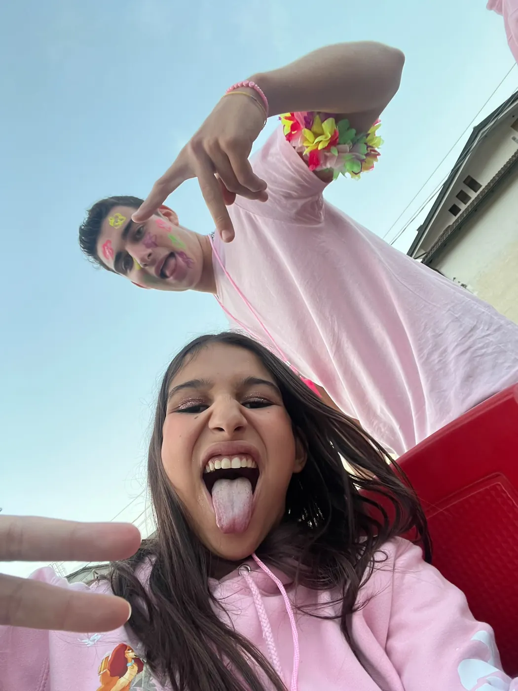 Un selfie spontaneo dei Coscritti